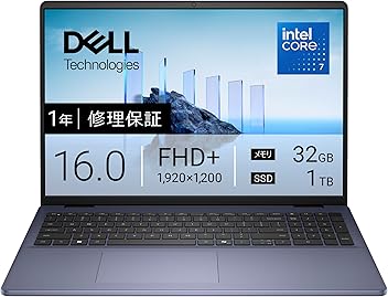 DELL ノートPC　メモリ8GB SSD466GB Windows 10 Amazon.co.jp: Dell: 新製品