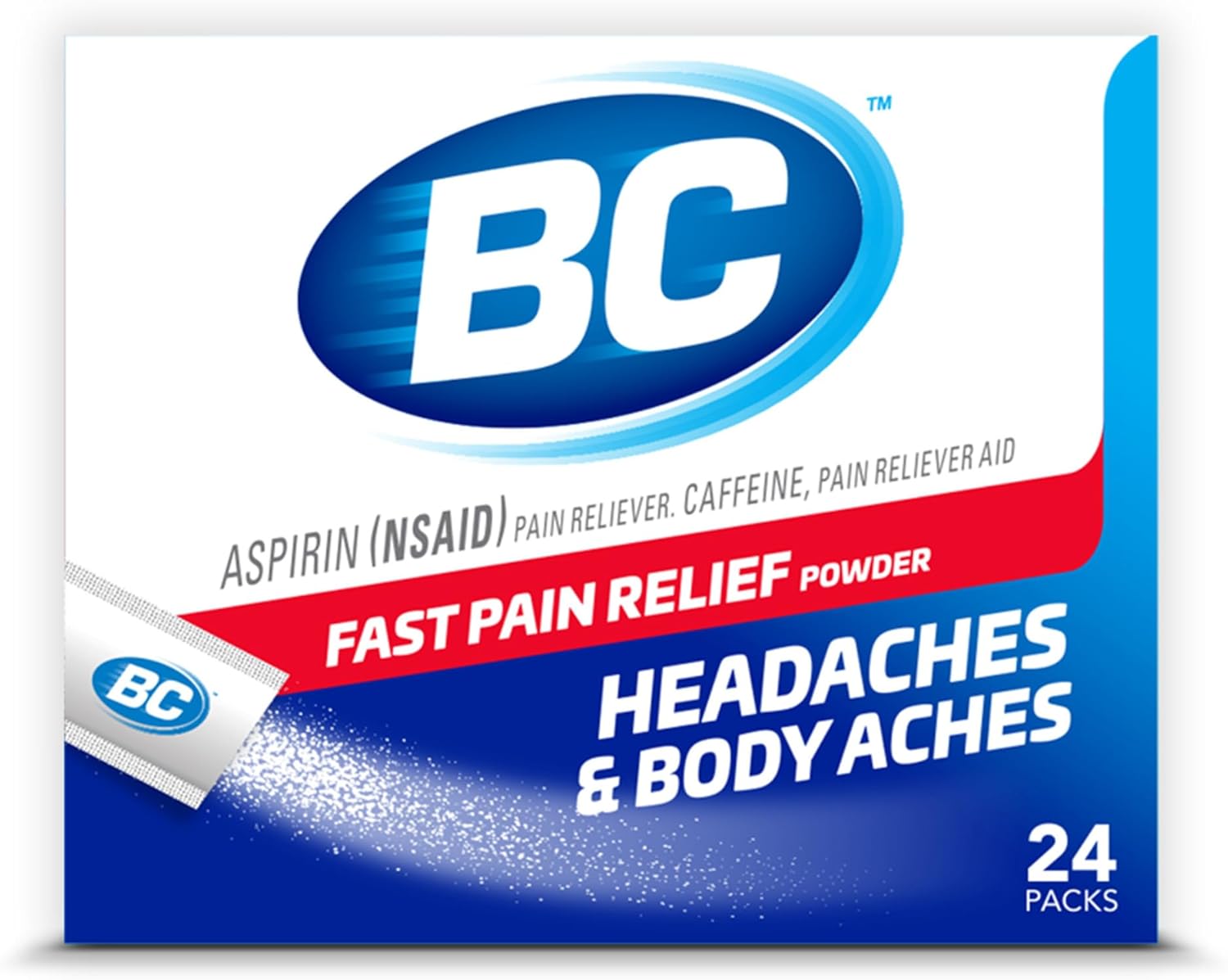 BC Pain Relief Powder, Original Strength, 24 ct (Pack of 1) BC Pain Relief Powder, Original Strength, 24 ct (Pack of 1)