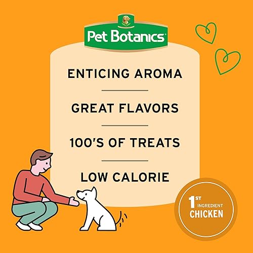 Miniatura 4 de Pet Botanics Bolsa de entrenamiento de 12 onzas Recompensas de Jerky Bites, receta de pollo, con 225 golosinas por bolsa, la elección de los mejores