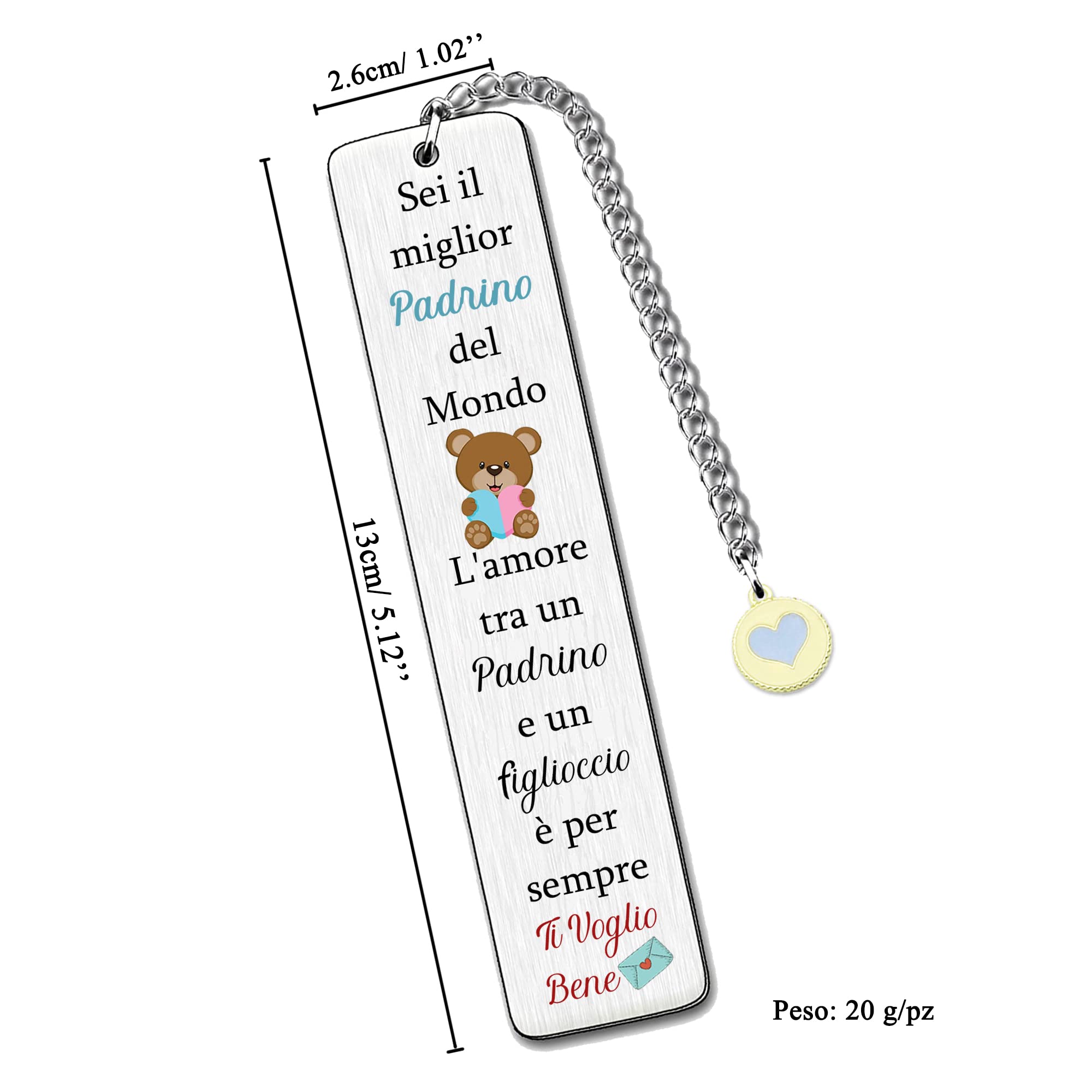 Segnalibro In Acciaio Per Insegnanti - Regalo Grazie, Citazioni Ispirazionali, Con Sacchetto Regalo - Foto 6