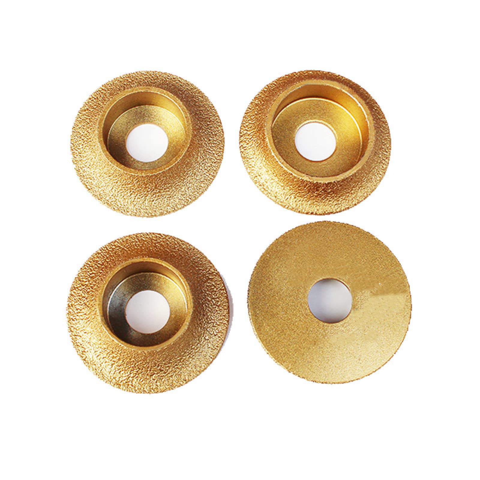1pc 74mm * 20 * 10-40 Discos De Borde De Mármol De Diamantes De Soldadura Rueda De Molienda De Ángulo 1/4 Rueda De Perfil De Mano Redonda MX48,Espesor 15 Mm