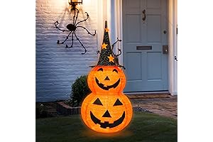 Chambay Cute Halloween Collapisible Pumpkin Decorations