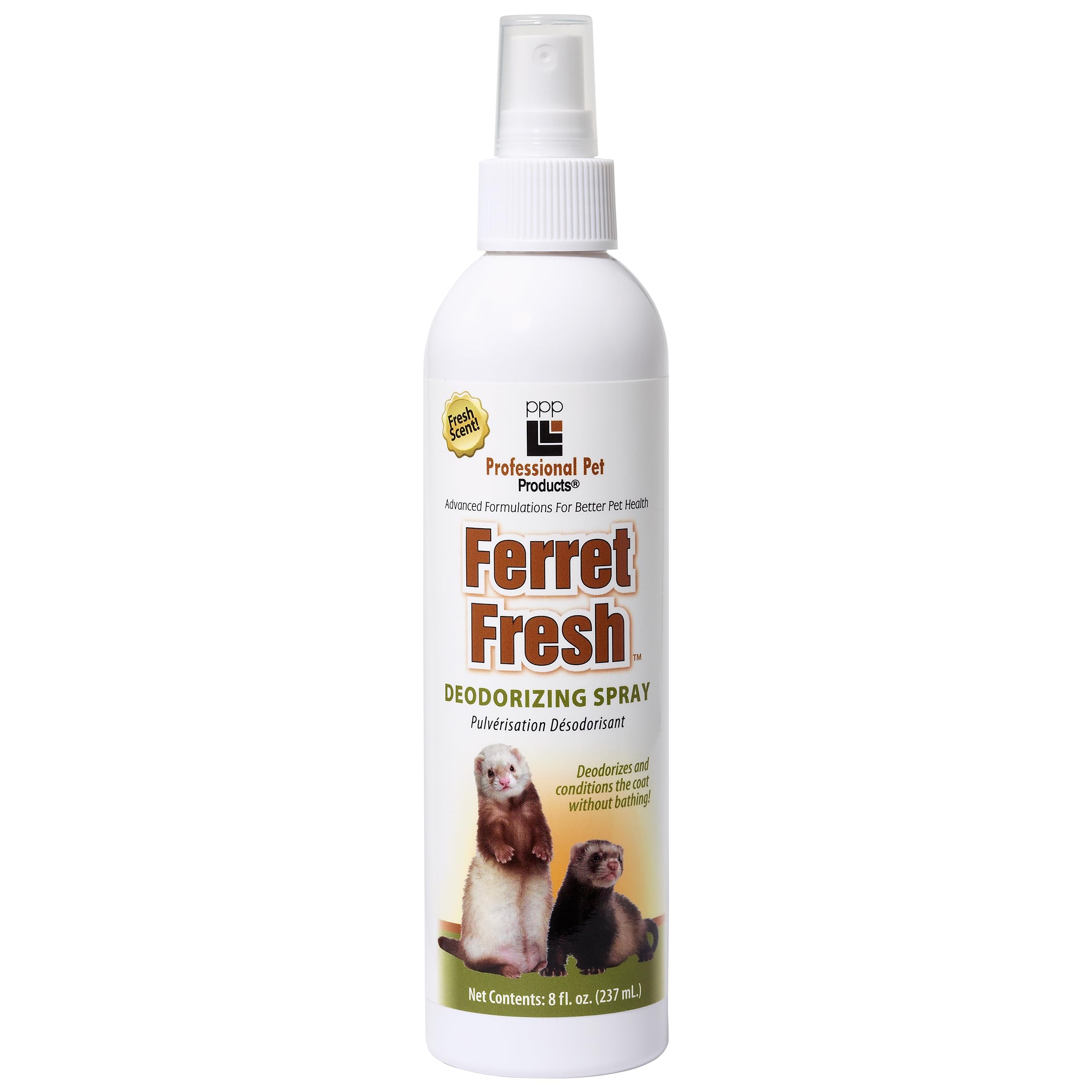 PPP Pet Ferret Fresh Deodorizing Spray, 8-Ounce