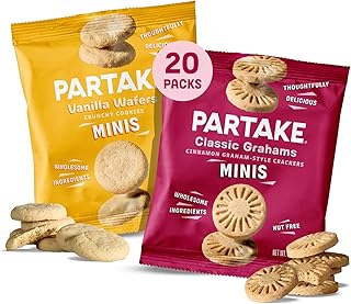 Gluten Free Partake Mini Classic Graham Crackers & Vanilla Wafer Cookies...