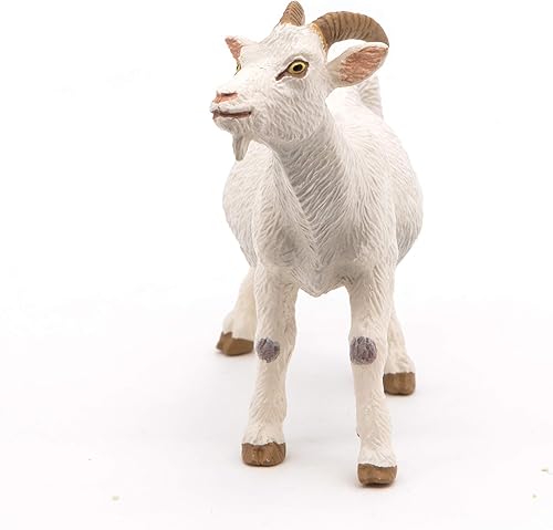 Miniatura 4 de Papo -Pintado a mano - Figurine -Farmyard Friends -White Nanny Goat -51144 - Coleccionable - Para niños - Adecuado para niños y niñas - A partir de