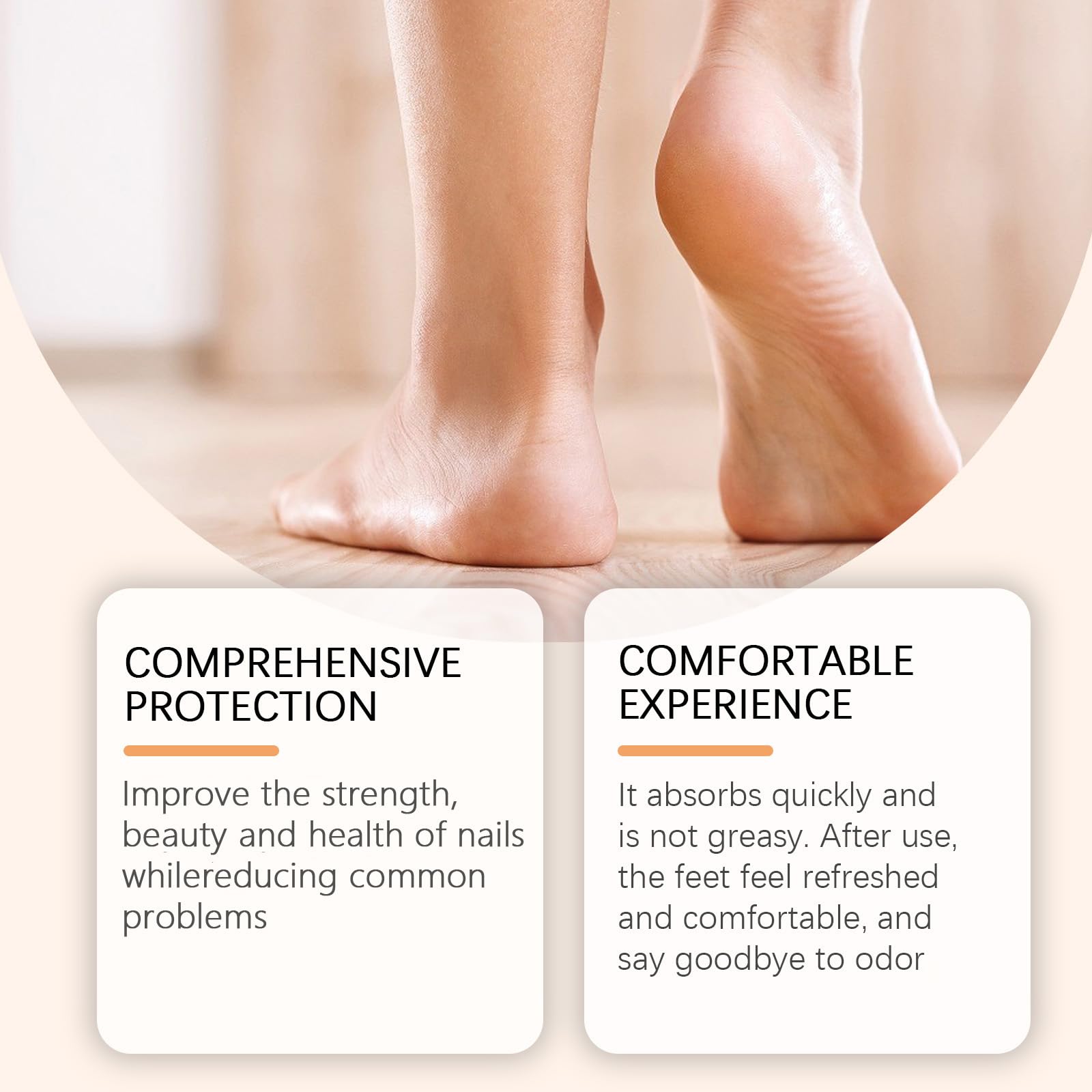 Timilk Advanced Nail Repair Spray, siero e rinforzante per unghie, idratante per unghie visibilmente più sane, nuovo trattamento lenitivo 2025, crescita sana con cura del piede e delle unghie (3 pezzi