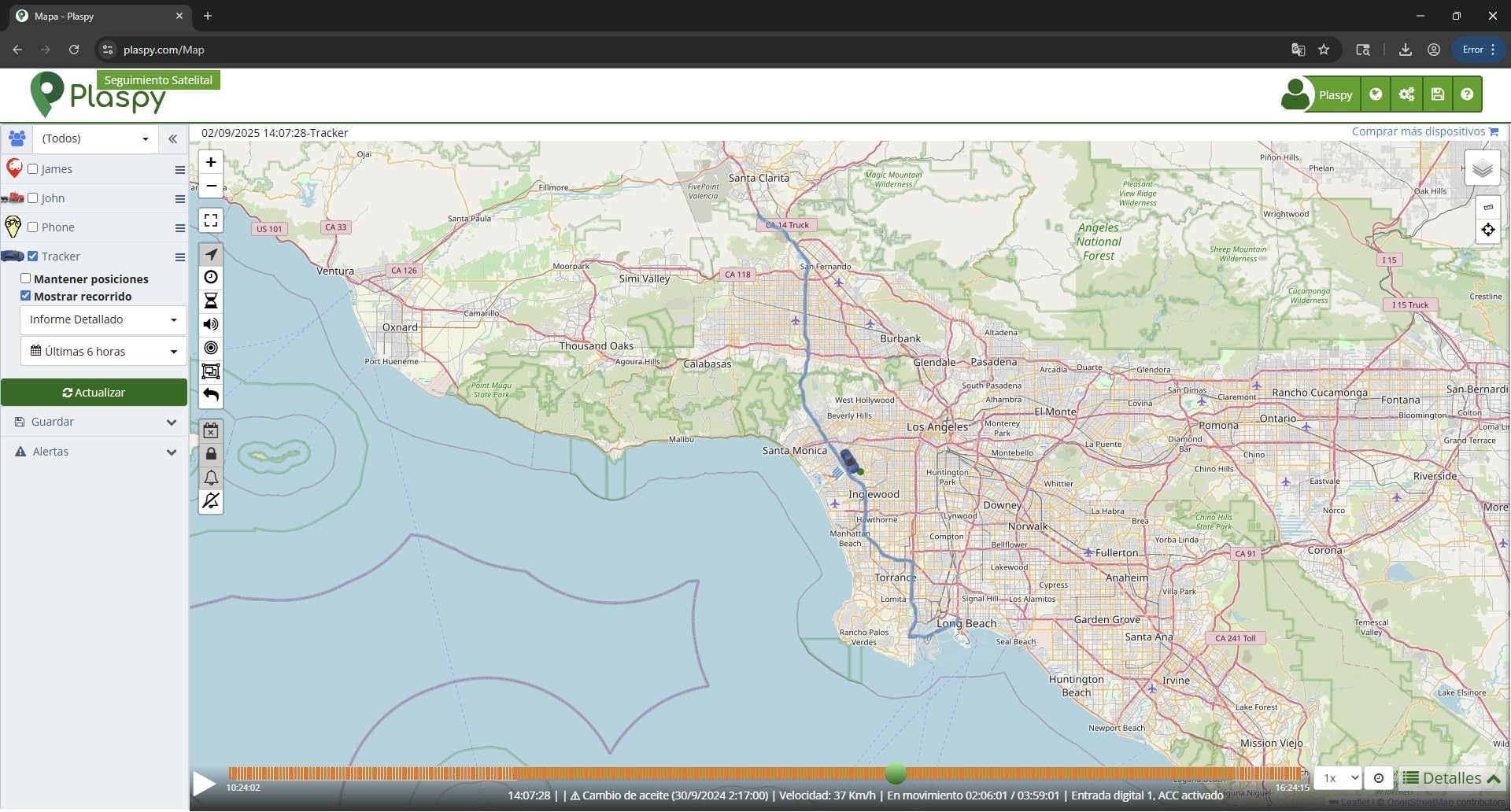 Localizador GPS Vehicular en Tiempo Real con Plataforma Plaspy 1 Año + SIM con Datos Incluidos – Seguimiento Satelital para Coche, Moto y Camión
