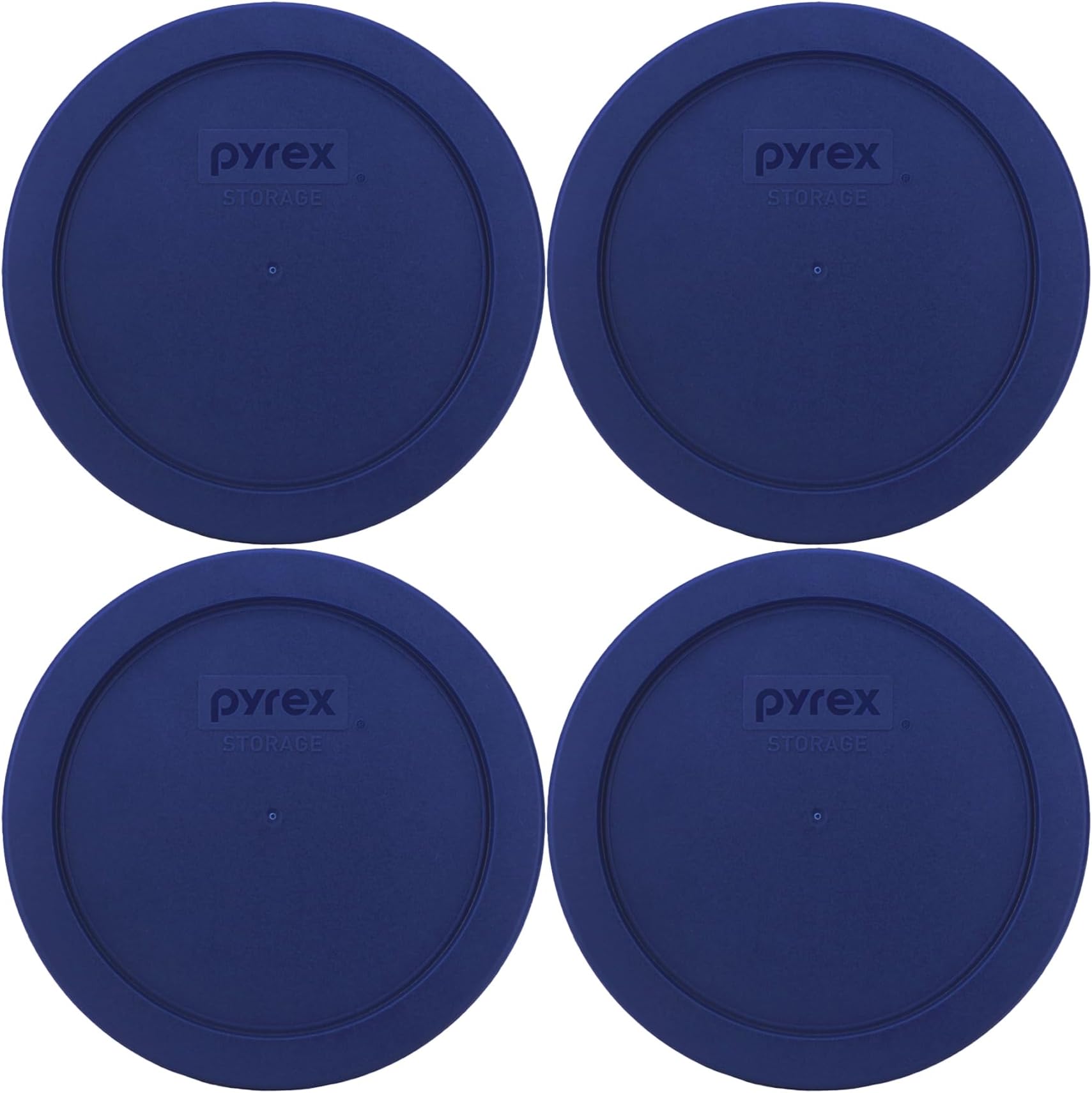 7201-PC 4-Cup Blue Food Storage Lid (4-Pack) - Made in USA