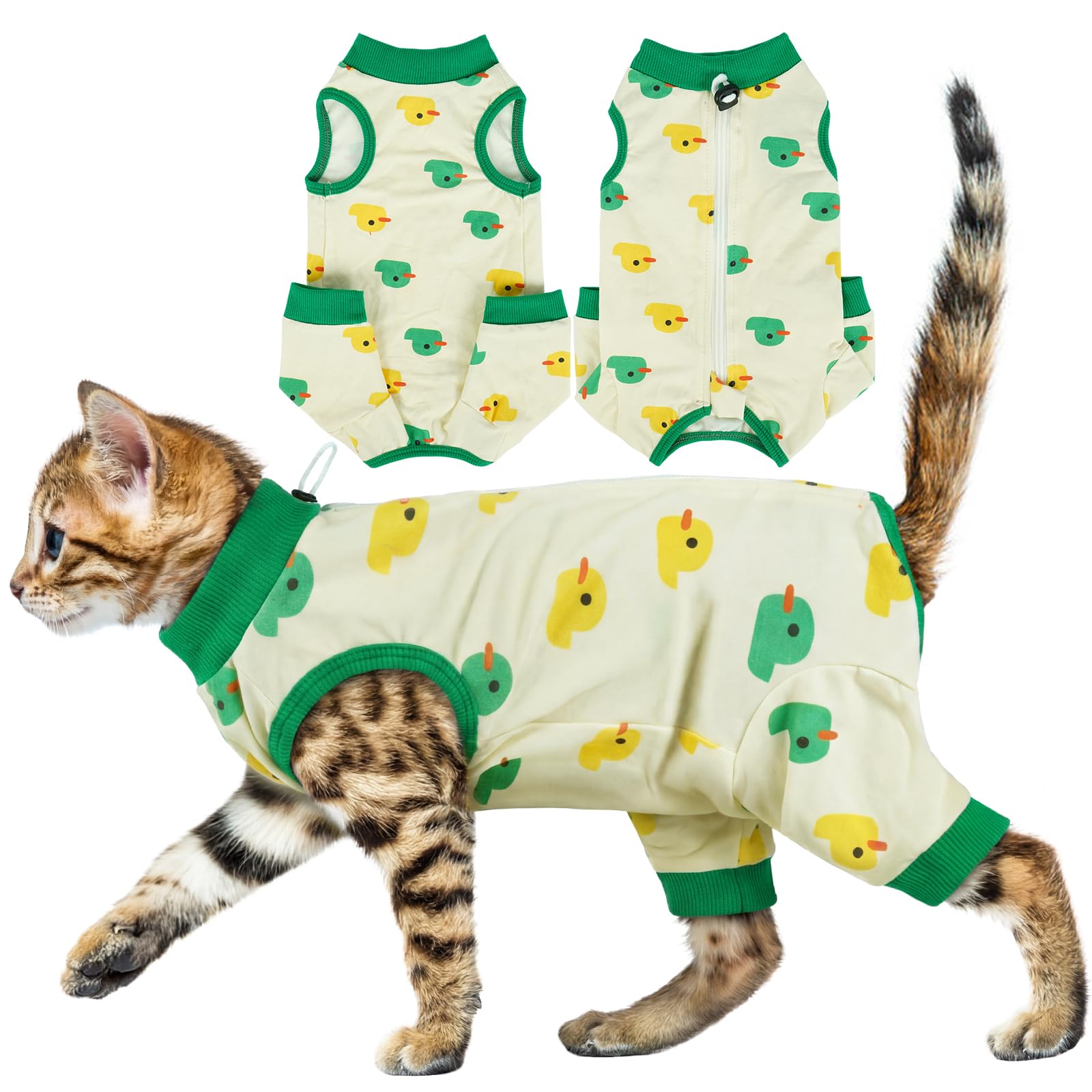 Photo 1 of ADNIKIA Cat Recovery Suit - Duck, Medium
