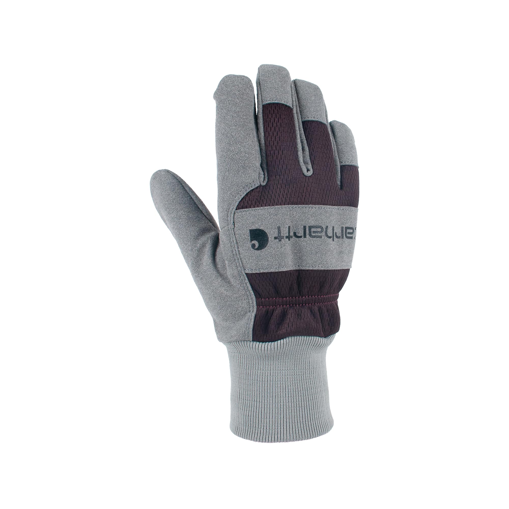 Carhartt Women's GW0836W Women's Synthetic Suede Knit Cuff Glove