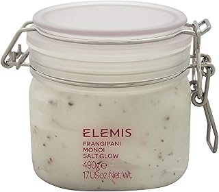 ELEMIS Frangipani Monoi Salt Glow | Luxurious Tropical Salt Scrub Helps to Lock in Moisture and Exfoliates, Smoothes, and Softens the Skin | 490g