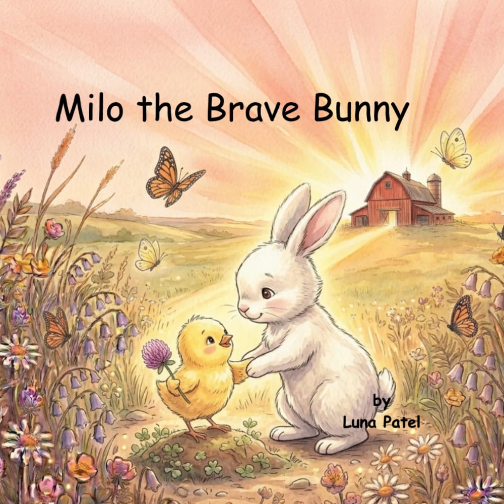 Milo the Brave Little Bunny: A Bedtime Story for Children About Overcoming Fear