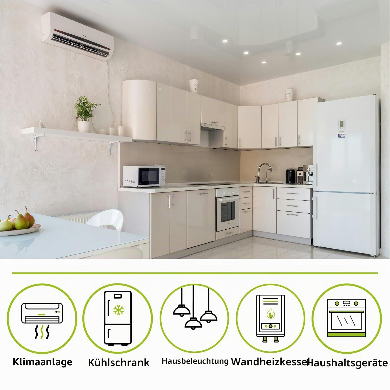 Tecnoware Power Systems - Hybrid Solar-Wechselrichter 3500VA, Reine Sinuswelle, MPPT 120V-450V, Integriertes Batterieladegerät, Kontinuierliche Stromversorgung, USB/RS232 Schnittstelle, Weiß, 3500VA