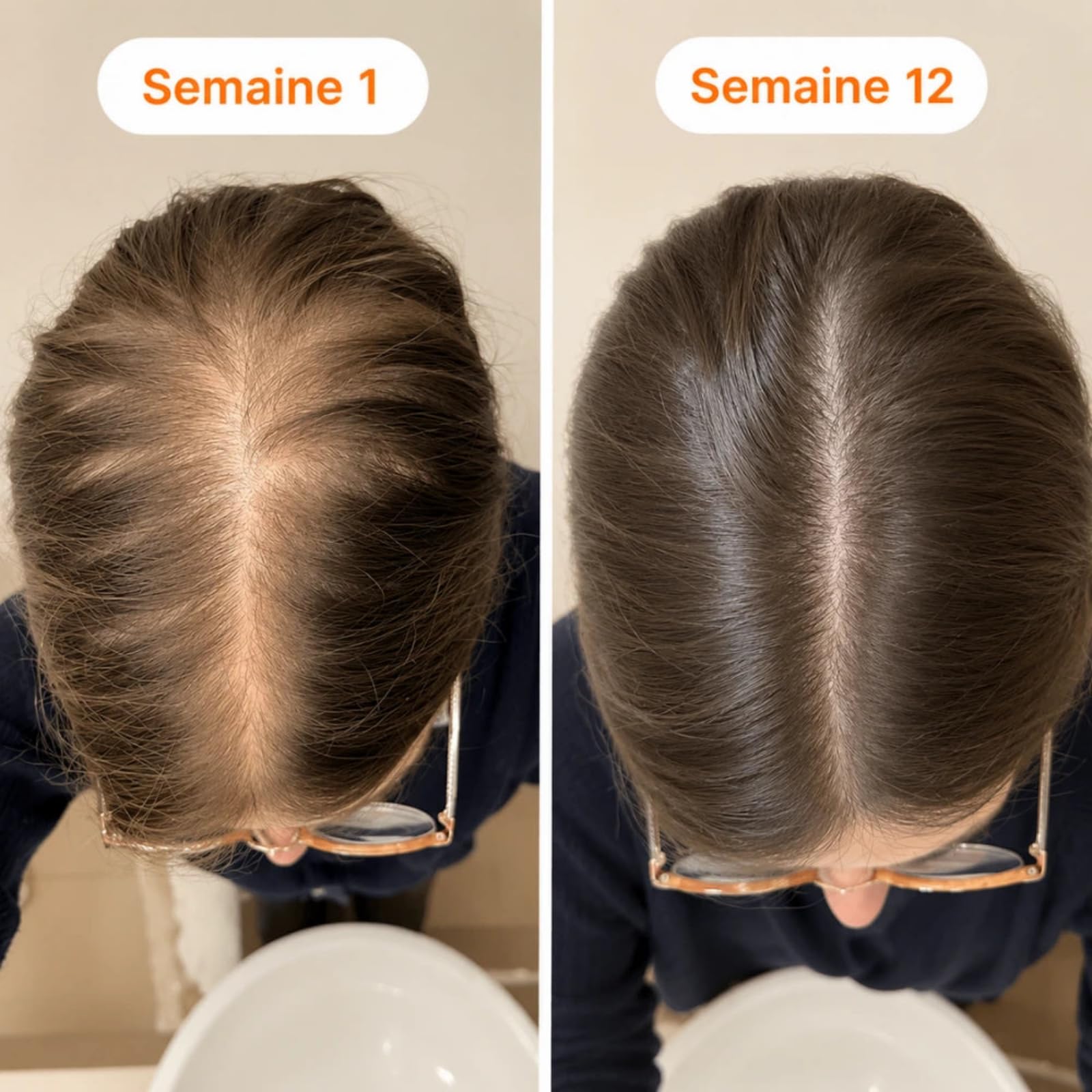 Kavira Serum Capillaire,Kavira Cheveux,Sérum Capillaire avec Brosse Applicatrice Intégrée,Hydratant et Nourrissant,Renforce les Cheveux,Améliore Volume et Densité,pour Hommes et Femmes