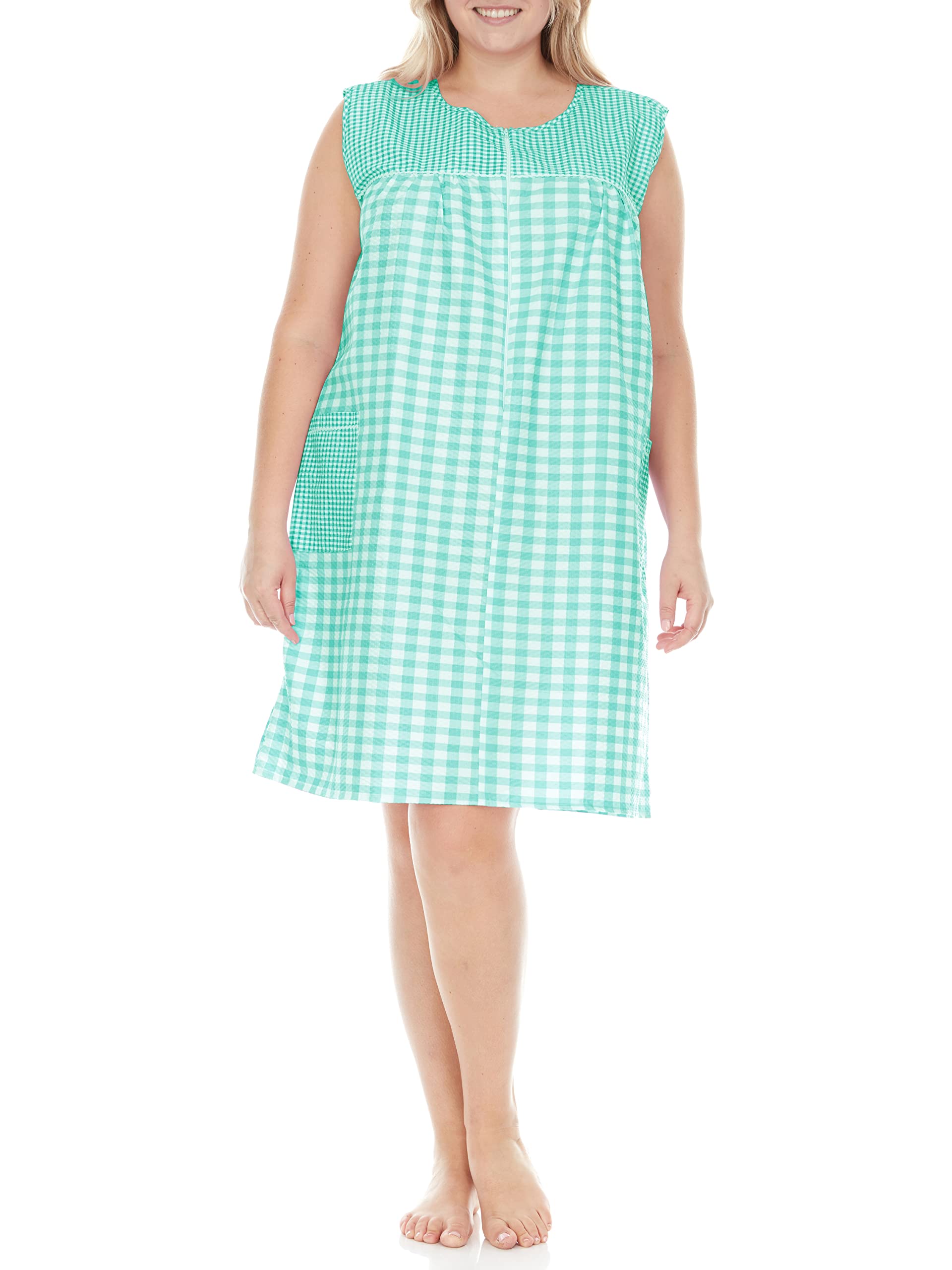 white christmas dresses Plus Size Comfy House Dress Navy Blue / 4XL by Sleepy Bungalow main image 0