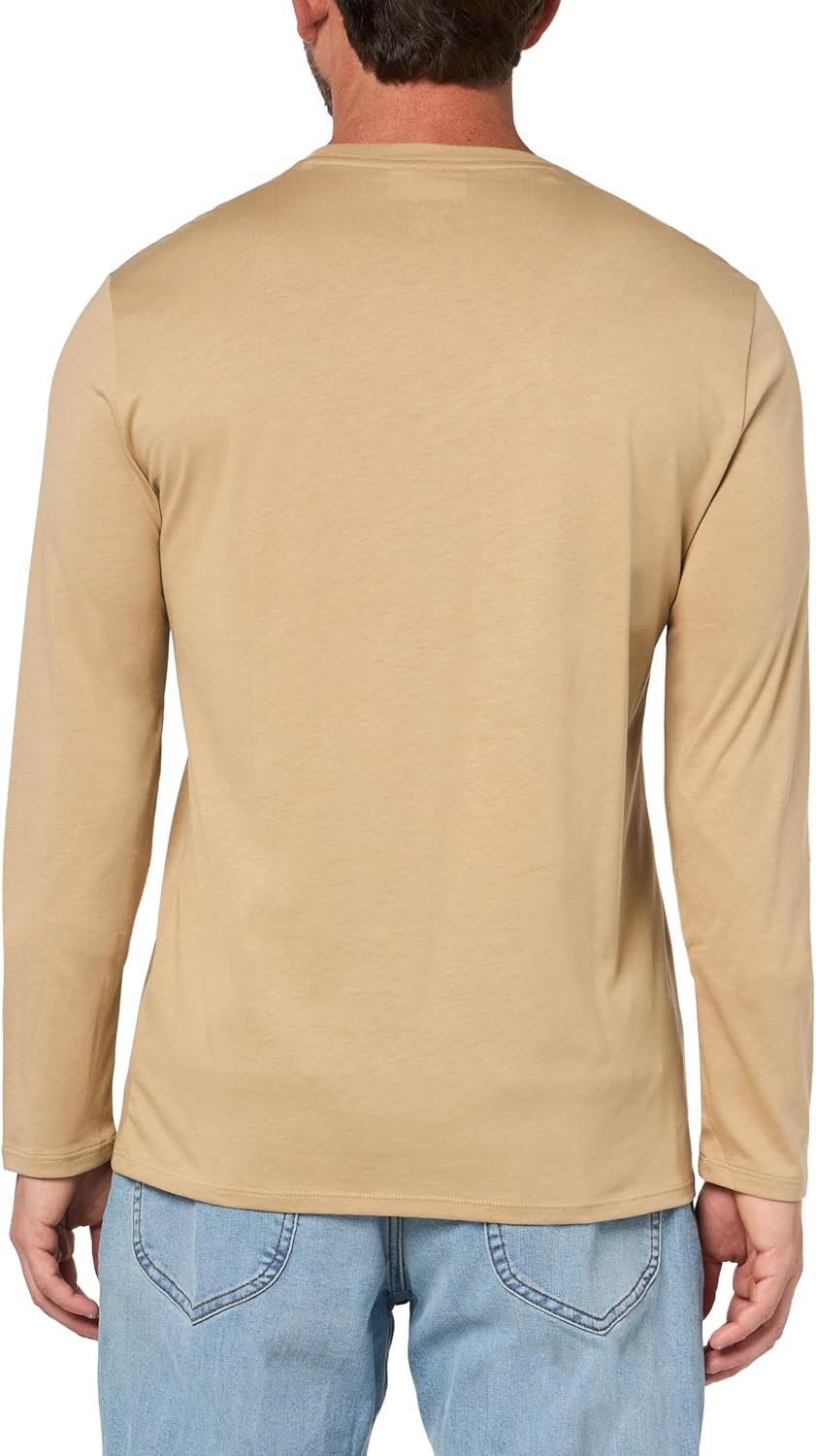 Lacoste Mens Crew Neck Long Sleeve Regular Fit Classic T-Shirt - Image 2