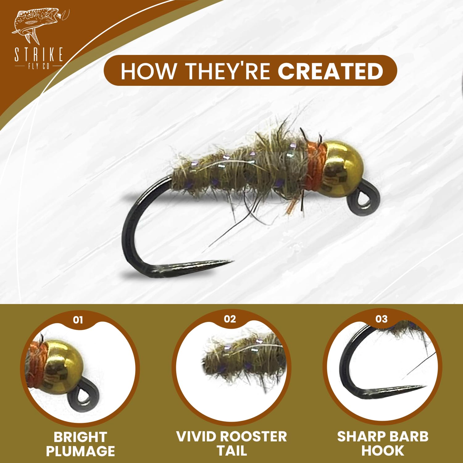 Tungsten Beadhead Jig - Waltz Worm - Tan - Nymph