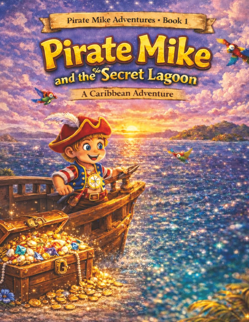 Pirate Mike and the Secret Lagoon: A Magical Caribbean Treasure Adventure for Kids Ages 3–8 (The Adventures of Pirate Mike)