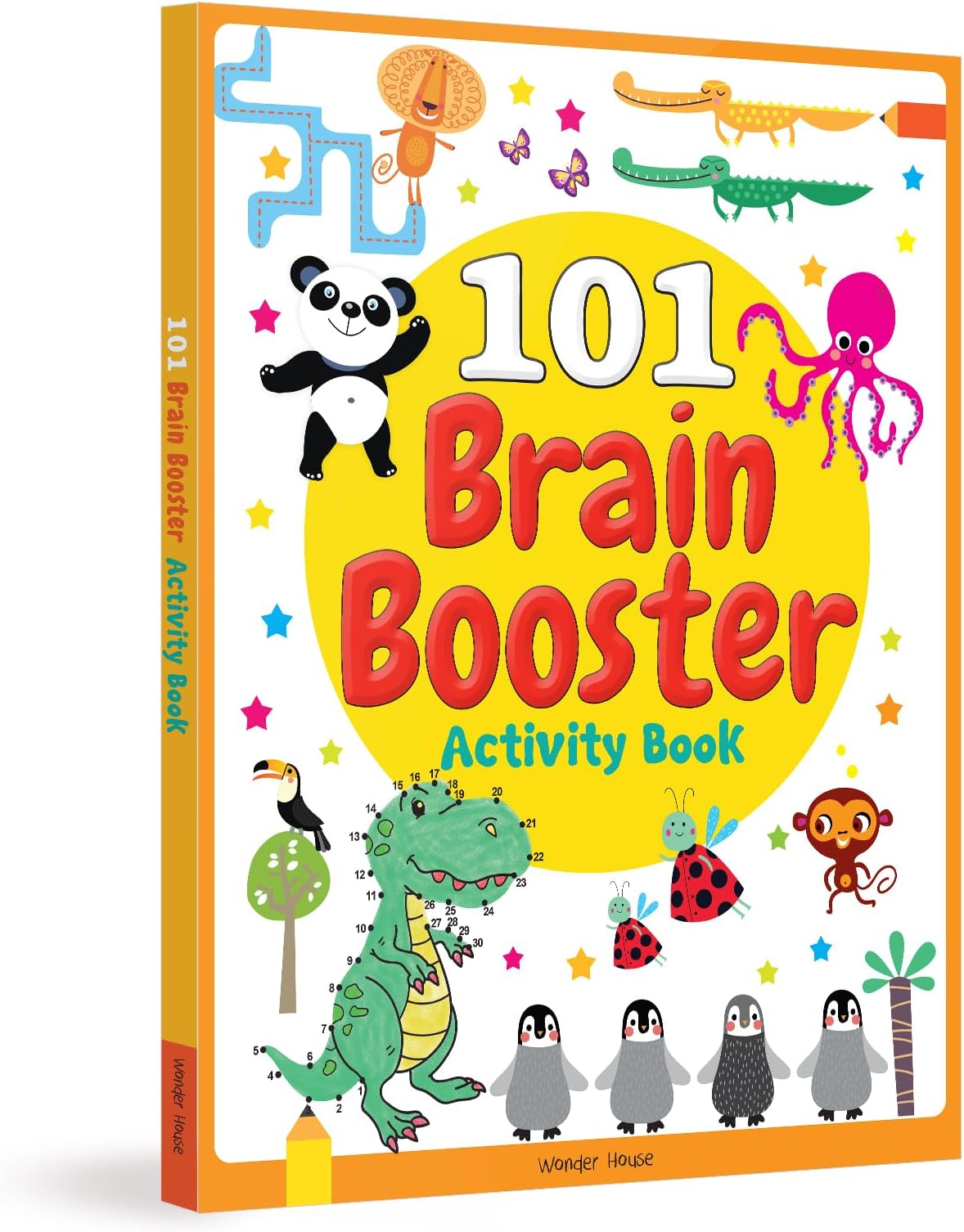 101 Brain Booster Activity Book : Fun Activity Book For Children