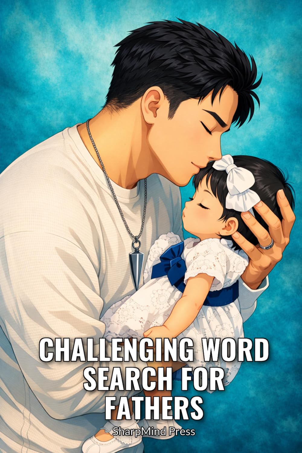Challenging Word Search for Fathers: 100 Hard Word Search Puzzles With Full Solutions — For Fathers