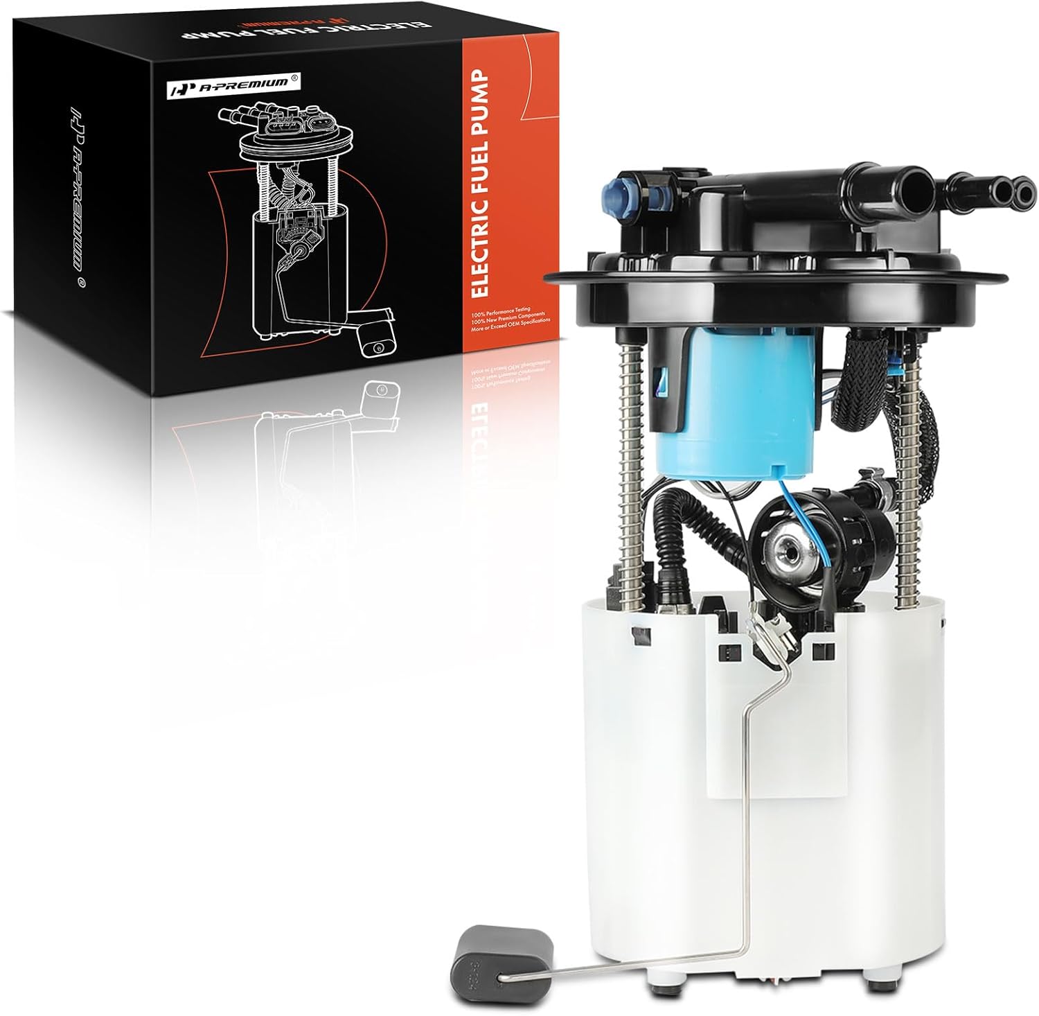 A-Premium Electric Fuel Pump Module Assembly with Pressure Sensor Compatible with Buick Terraza, Chevrolet Uplander, Pontiac Montana & Saturn Relay 2005 2006 2007, 3.5L 3.9L Gas, Replace# E3717M