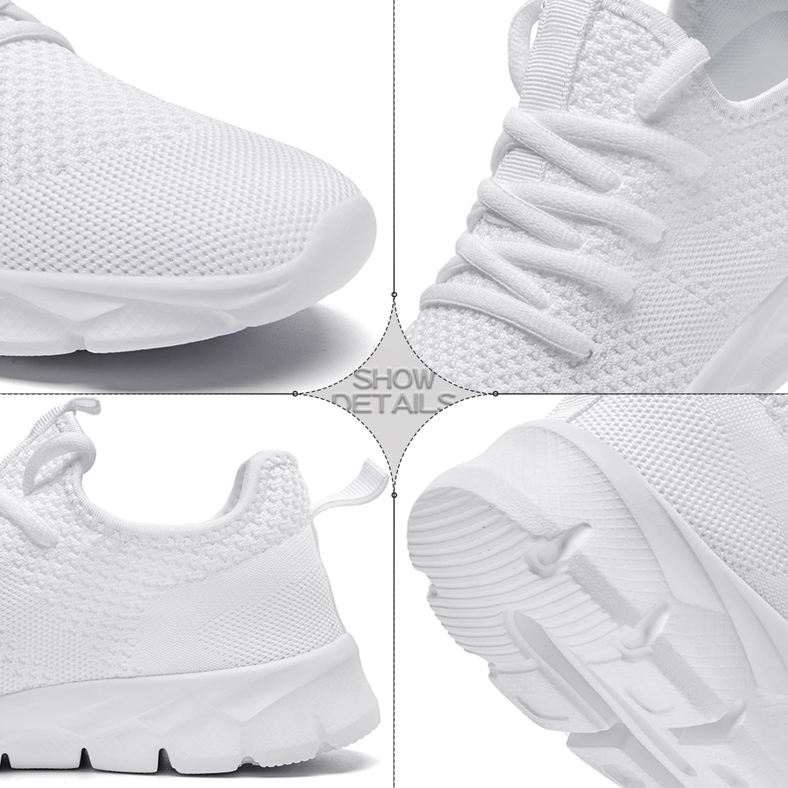 ZGPWZWL Uomo Running Corsa Scarpe Sneakers Ginnastica Camminata Casual Jogging Trekking Tennis Outdoor Fitness Sportive Palestra