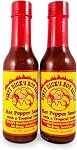 Dirty Dick's Hot Sauce - Sauce de poivre chaud avec un twist tropical (2 Boîte)