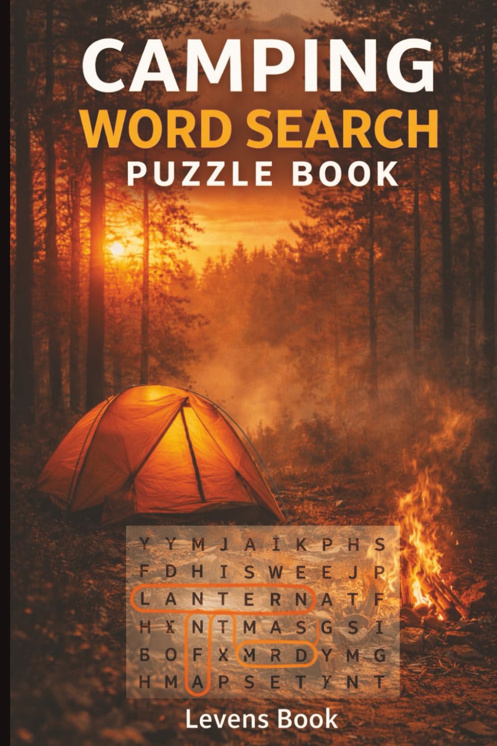 Camping Word Search for Adults: 55 Outdoor & Camping Puzzles | Nature, Campfire, Hiking & Adventure Words | A Relaxing Activity Book