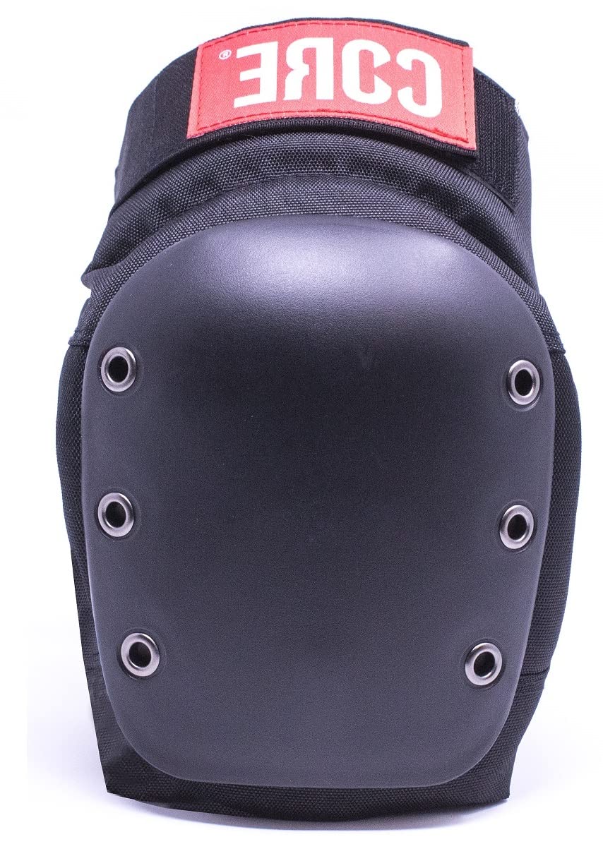 Fantic26 CORE Park Street Stunt-Scooter Skate Protektory (L, Ochraniacze na kolana do jazdy na ulicy, czarne)