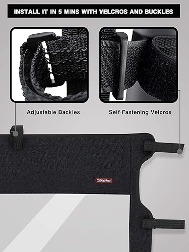 Miniatura 6 de Parabrisas trasero suave para Yamaha Rhino y Massimo UTVs  Parabrisas de PVC listo para el invierno, impermeable y resistente al viento, bloquea el