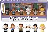 FISHER-PRICE Little People Collector Friends The TV Series - 6 Main Characters in Attractive Packaging with Well-known Places and Pictures from the Show for Fans from 13 Years HPH05