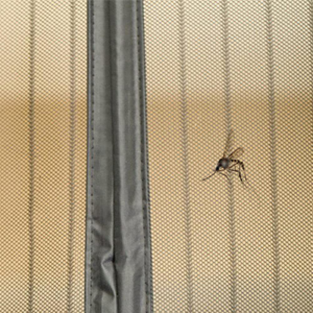 Magnet Fliegengitter Fenster Insektenschutz,160x220cm(schwarz), Magnetischer Fenstervorhang Ohne Bohren für Balkonfenster und Dachfenster, Mosktionetz Mesh Curtain Vollmagnetisch Schließt Automatisch