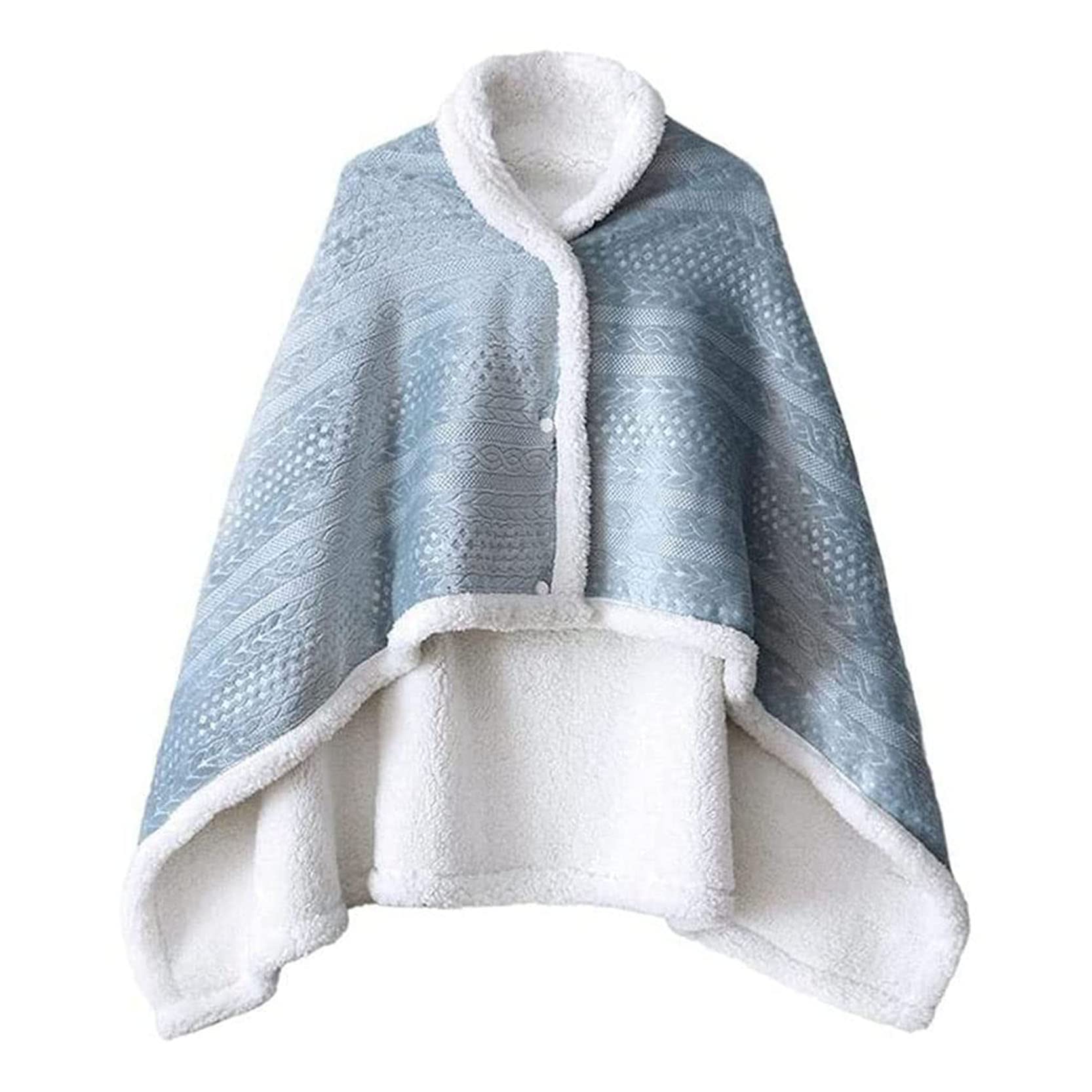 Manta de Invierno para Silla de Ruedas para Adultos, Chal de Terciopelo para el Cuidado de la Silla de Ruedas, Manta cálida para Las Rodillas y Capa Informal. Manta para Las rodill