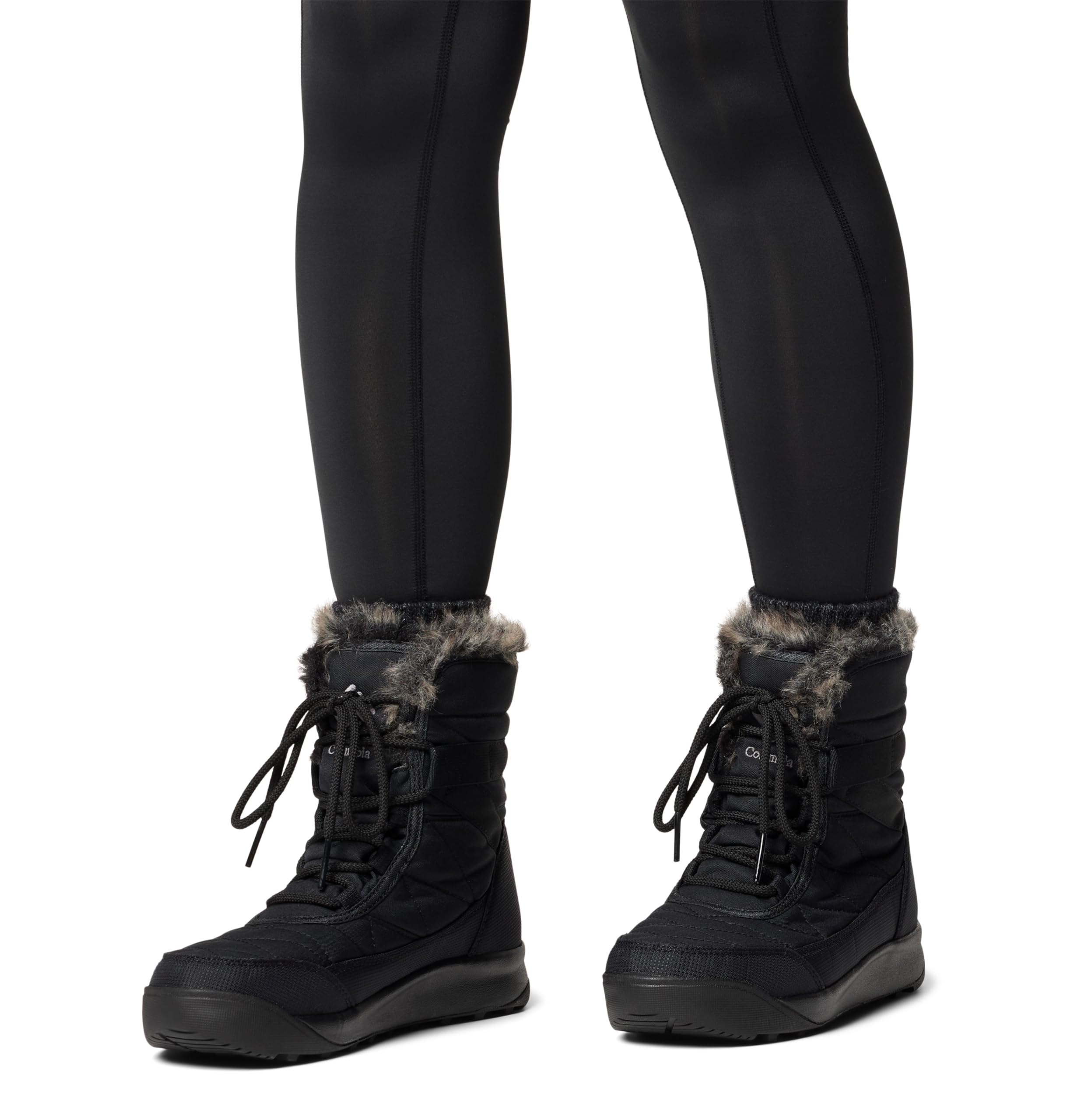 Columbia Minx Shorty, Stivali da neve Donna, Black/Titanium II Minx Shorty 4, 39 EU