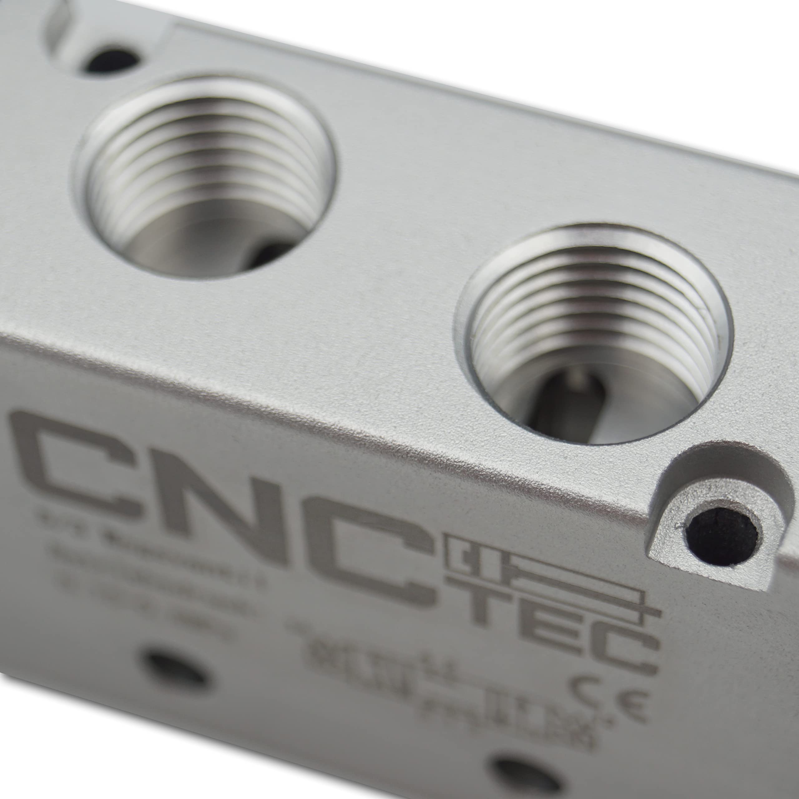 Válvula direccional magnética neumática 5/3 válvula de dirección 1/4" 12 V CC (5/3 vías 1/4" 12 V DC)