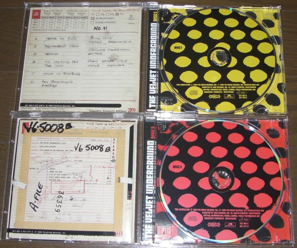 THE VELVET UNDERGROUND　日本盤 CD5枚組BOX Amazon.co.jp: 【輸入盤】Vu ＆ Nico: Music