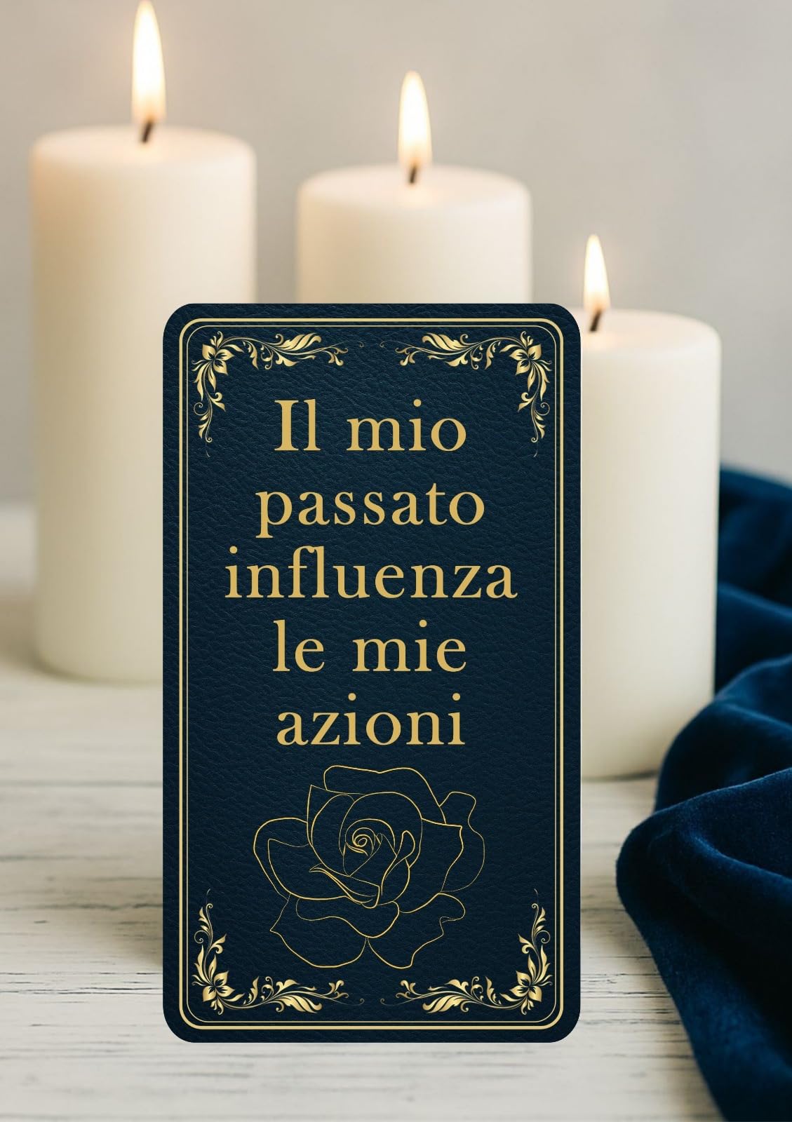 Mazzo di 70 Carte Divinatorie per letture Cartomanzia, Amore e Crescita Personale. Scatola con Finitura Effetto Touch