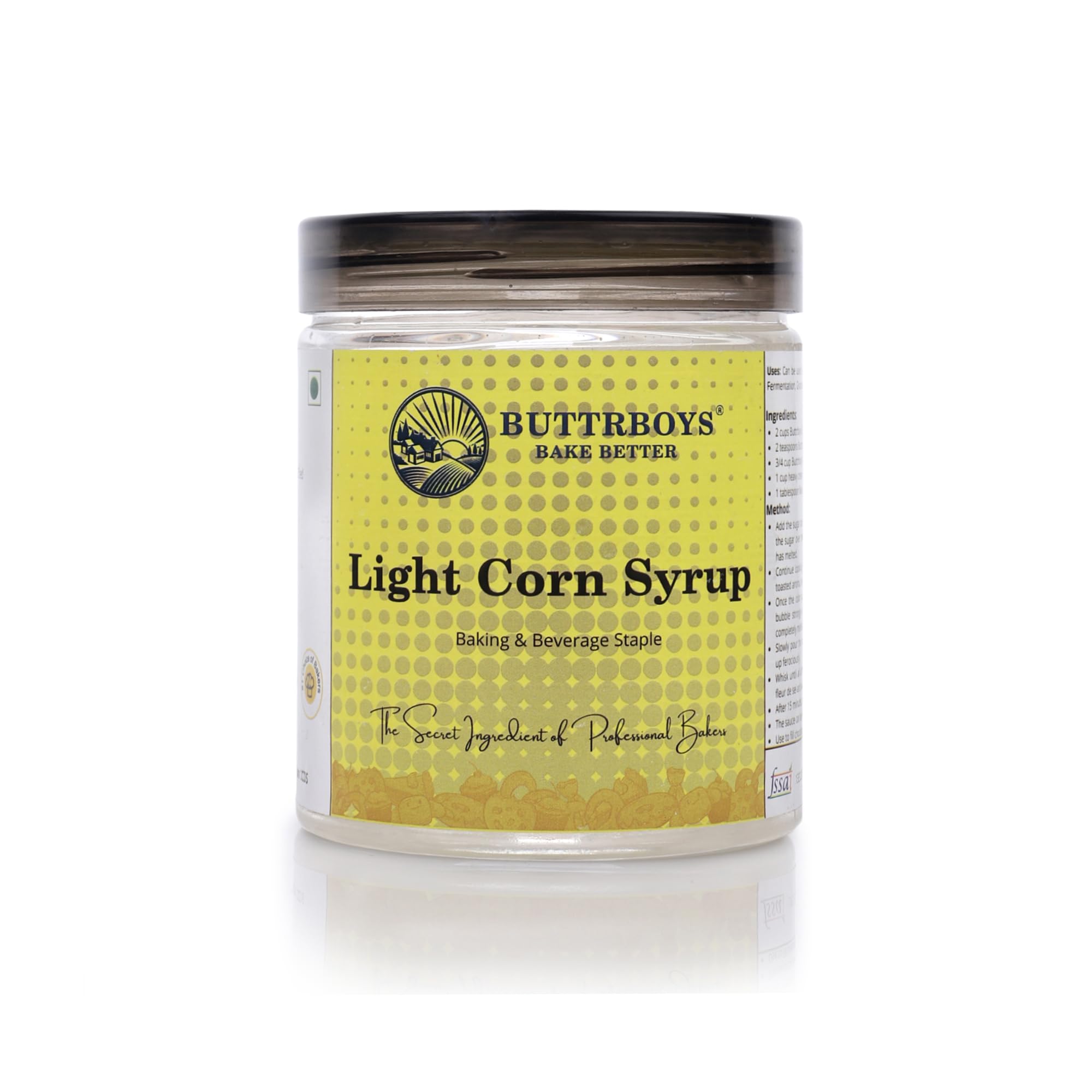 ButtrBoys Light Corn Syrup Baking & Beverage Staple, 600 grams