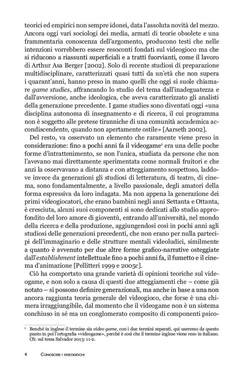 Conoscere i videogiochi. Introduzione alla storia e alle teorie del videoludico