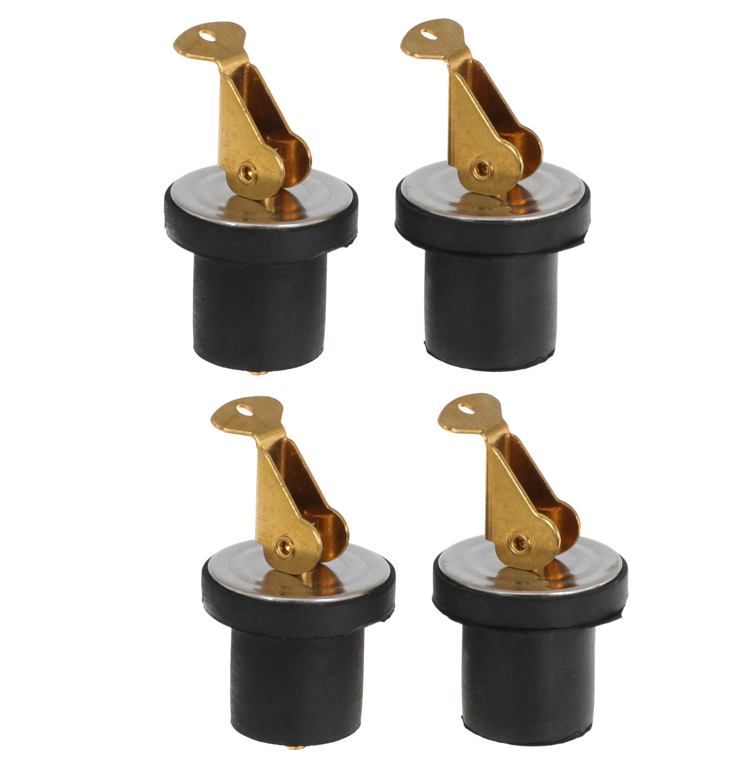 Boat Drain Plug Brass Boat Plug Snap Rubber Plugs Deck Plug for Boat Marine Twist Accessories