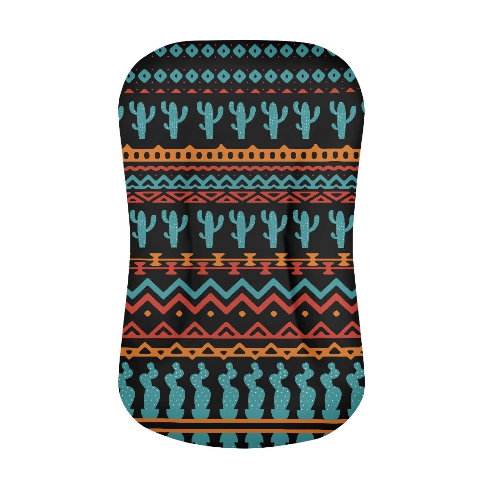 Kathyboom Aztec Cactus Baby Lounger Cover Anti Dust Baby Nest Pillow Covers Protective Covers for Newborn Baby Boys and Girls