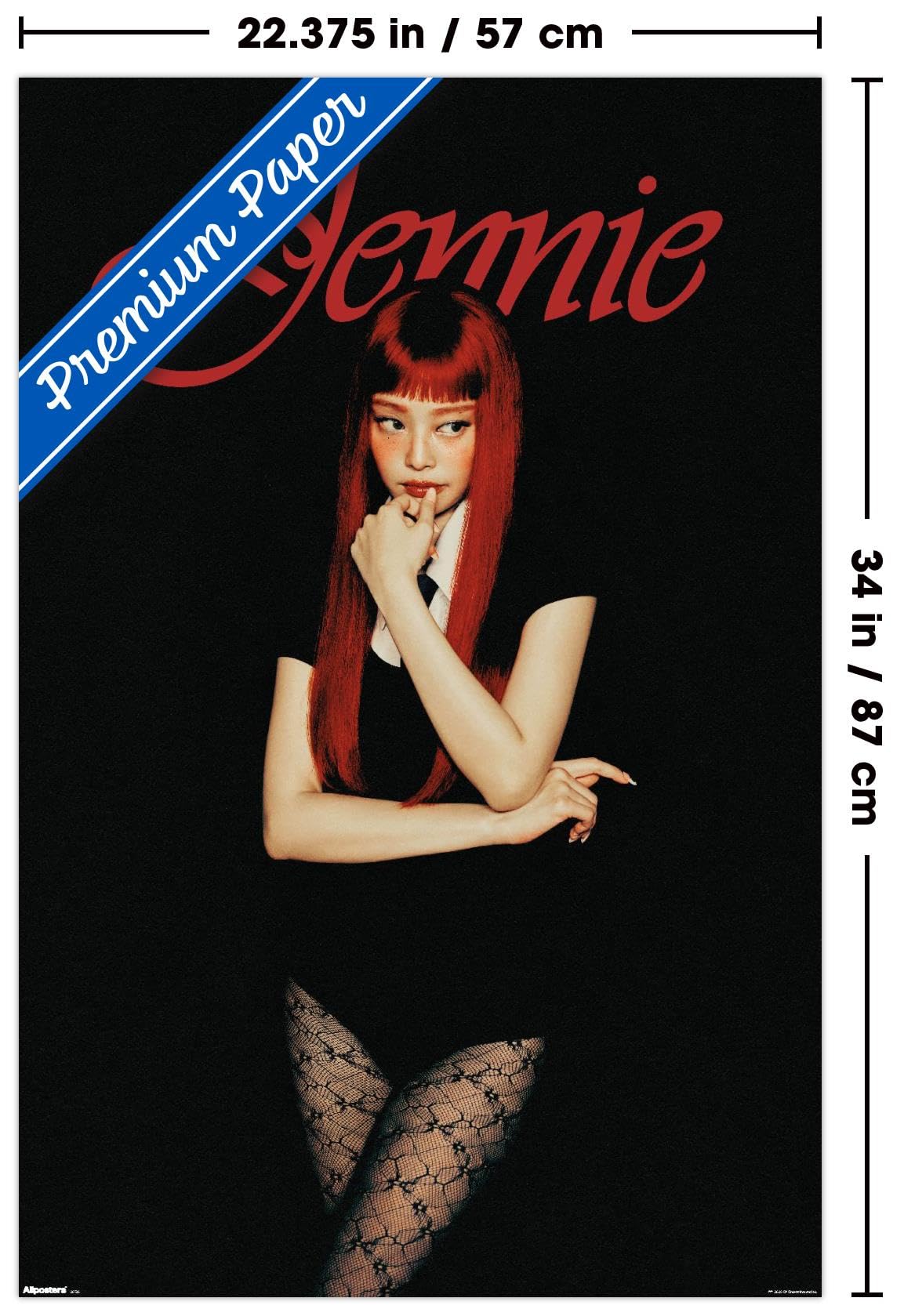 Jennie: Ruby - Full Body Wall Poster, 34L