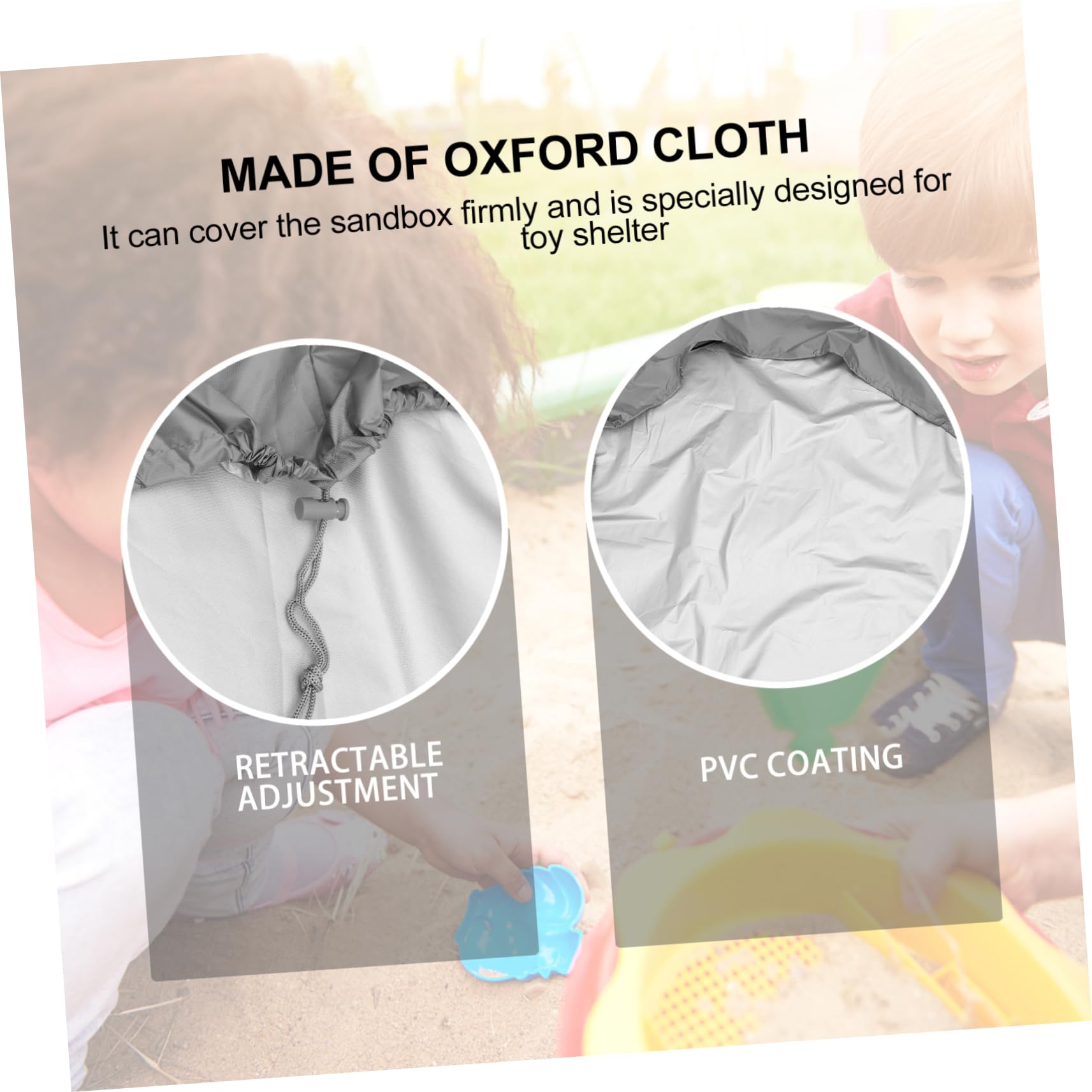 BESPORTBLE 1 Pc Waterproof Hexagon Sandbox Cover Oxford Cloth Protector Waterproof Cover Sandbox Cove Hexagon Cove