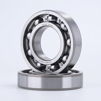 XiKe 6208-OPEN Deep Groove Ball Bearing 40x80x18mm Open 2 Pack | Pre-lubricated, C3 clearance, chrome steel P6, ABEC 3.