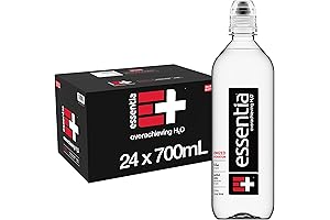 Essentia Alkaline Water: The Purest, Ionized Water in a Convenient 24-Pack