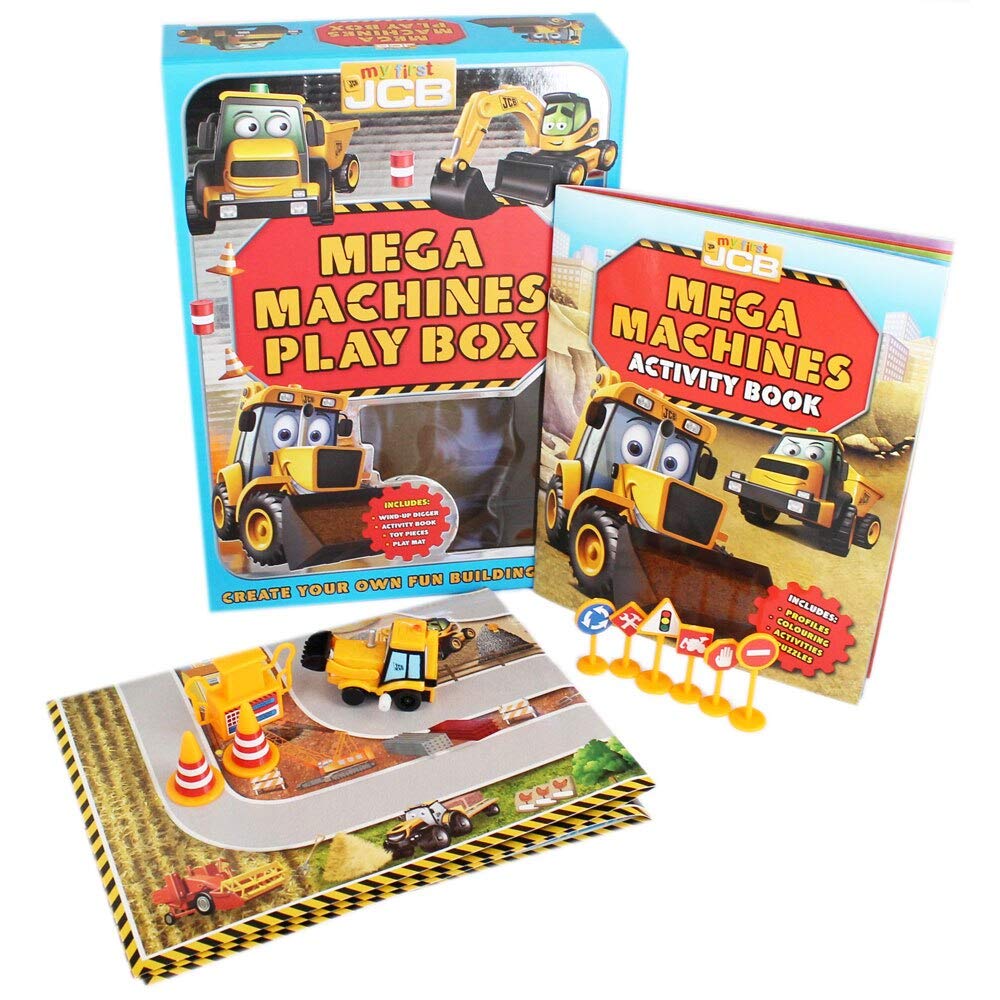 Mega Machines Play Set (Play Boxes JCB): 9781784407117: Amazon.com: Books