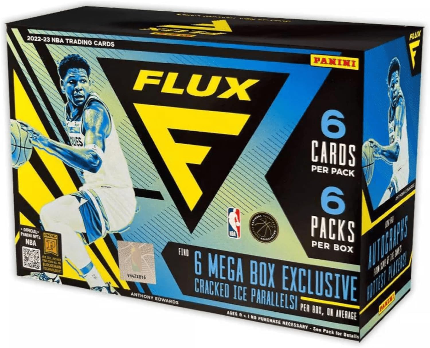 Amazon.com: 2022/23 Panini Flux NBA Basketball MEGA Box (6 pks/bx