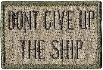 Gadsden and Culpeper Dont Give Up The Ship Flag Patch