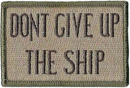 Gadsden and Culpeper Dont Give Up The Ship Flag Patch