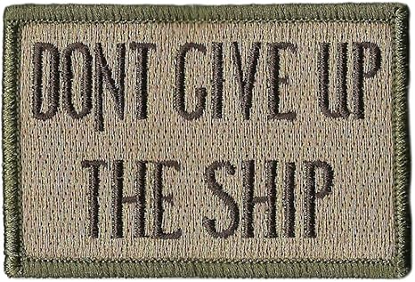 Gadsden and Culpeper Dont Give Up The Ship Flag Patch
